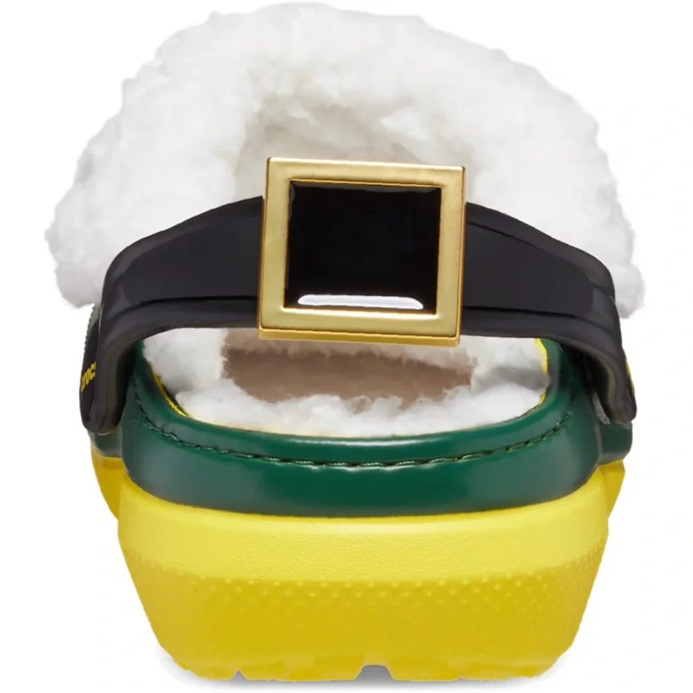 CROCS KIDS CLASSIC ELF CLOGS IN LEMON GREEN J 3 - Picture 5 of 11
